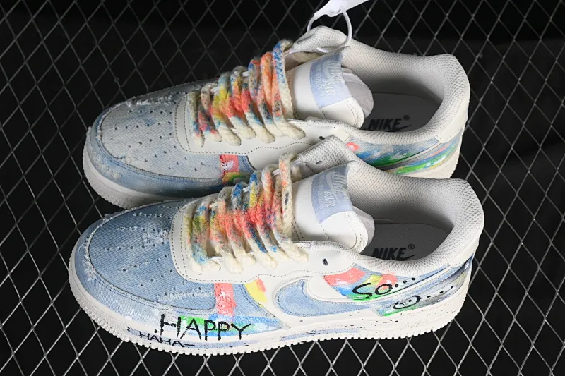 All categories Nk Air Force 1 Air Force series Nk Air Force 1 Low Air Force low-top Nike Air Force 1'07 Low "Fantasy Cowboy" Hand-painted graffiti Fantasy Cowboy Air Force One low-top casual sneakers CW1888-116